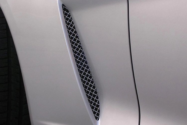 77587 Front & Side Cove Grille Screen Kit, 2005-2013 Chevy Corvette, Aluminum