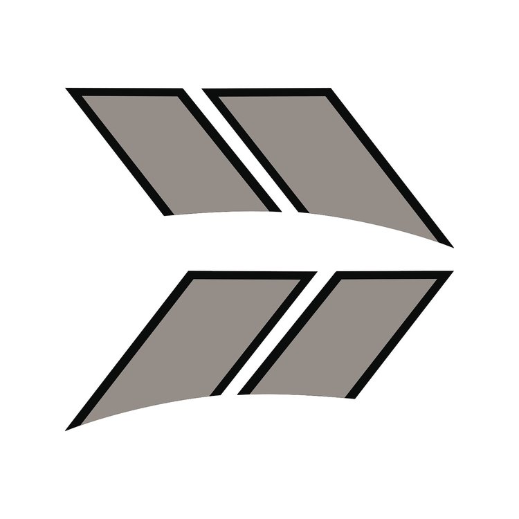 77875 2-Tone Fender Stripes, 1997-2004 Chevy Corvette, G.S. Inspired Yes Gloss Black Gloss Silver