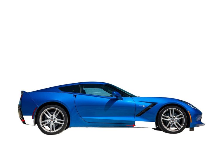 77928 Lamin-X Pre-Cut Clear Bra Paint Protection System, 2014-2019 Chevy Corvette, W/O Mirror Protection Film