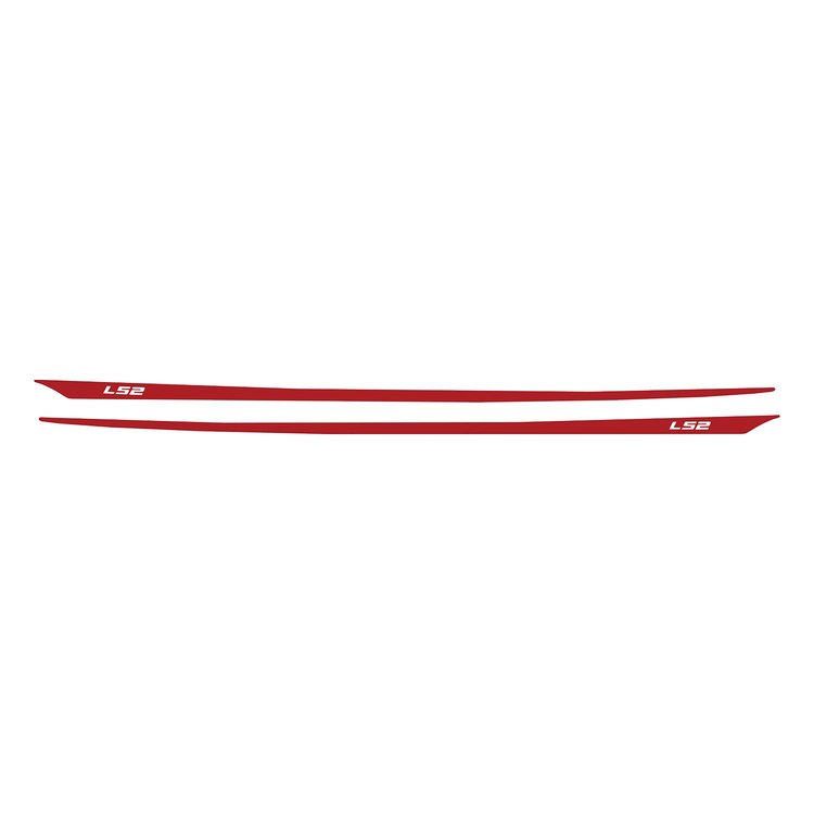 77931 Hood Stripes Decal, 2005-2013 Chevy Corvette, LS2 Gloss Red