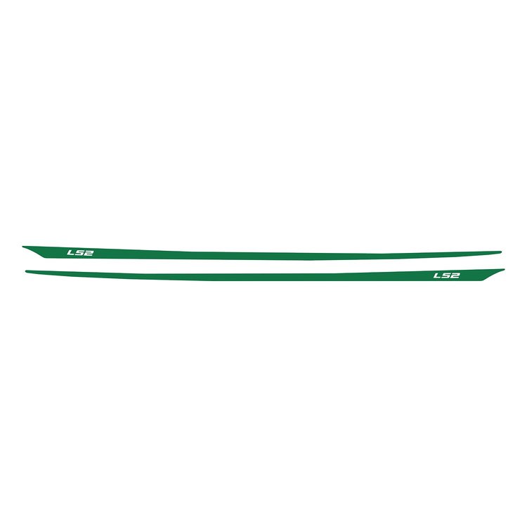 77933 Hood Stripes Decal, 2005-2013 Chevy Corvette, LS2 Gloss Green