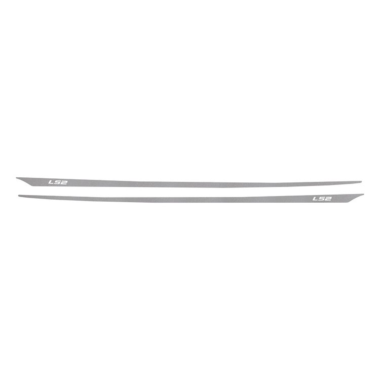 77944 Hood Stripes Decal, 2005-2013 Chevy Corvette, LS2 Matte Metallic Pearl Gray