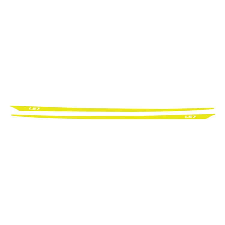 77960 Hood Stripes Decal, 2005-2013 Chevy Corvette, LS7 Gloss Yellow