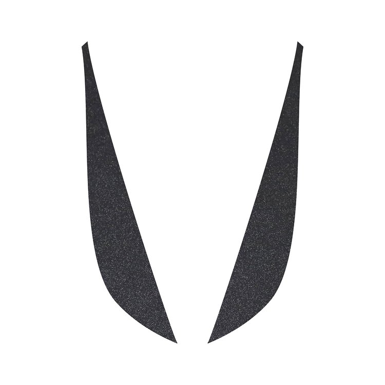 78060 Fang Overlay, 2014-2019 Chevy Corvette, 2Pc, Gloss Carbon Flash