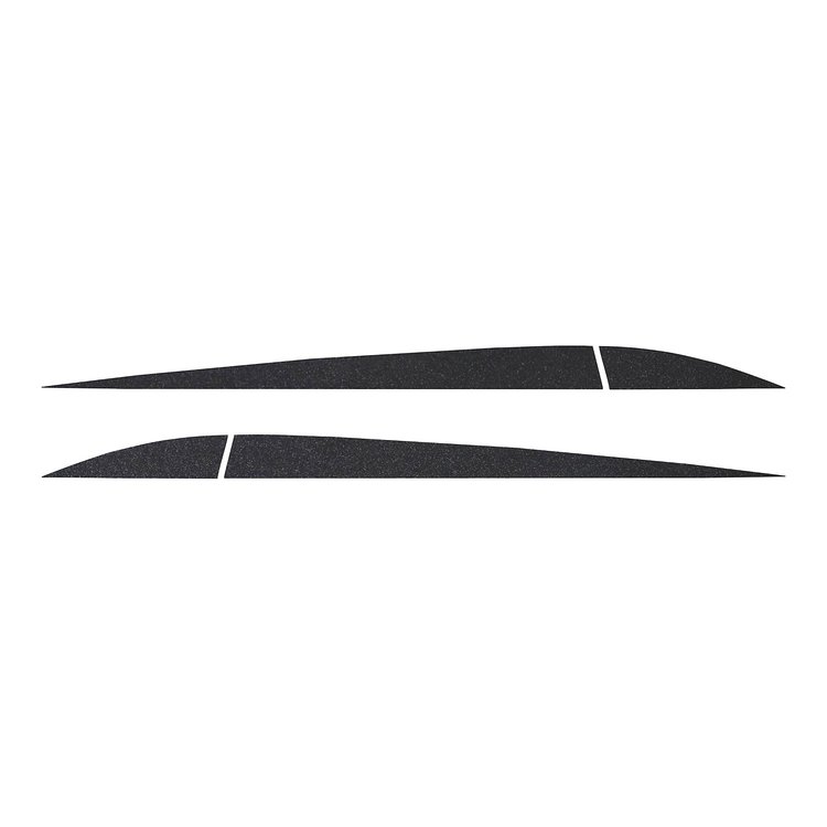 78369 Side Door Stripes, 2014-2019 Chevy Corvette, Pair Gloss Carbon Flash