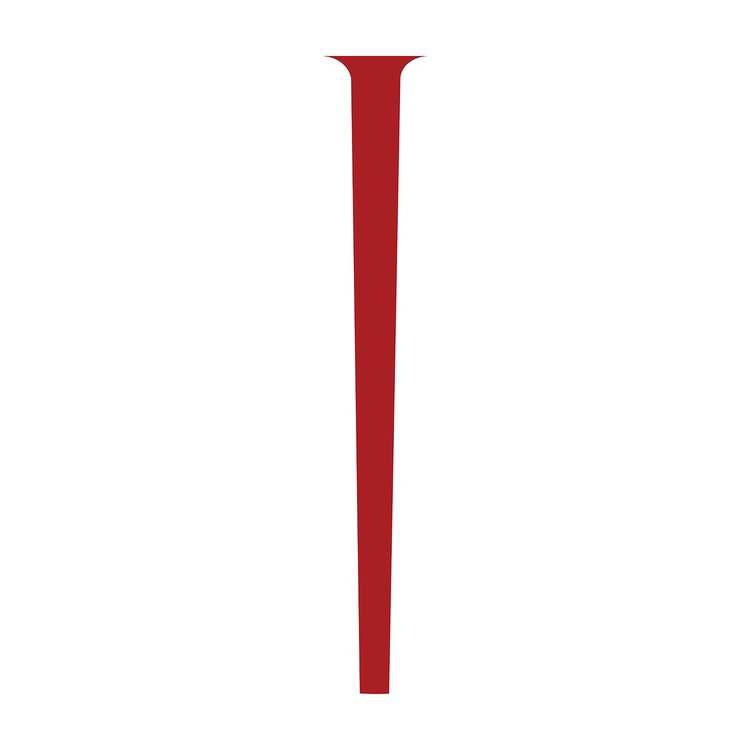78378 Split Window Decal, 2014-2019 Chevy Corvette, Gloss Red W/O Emblem