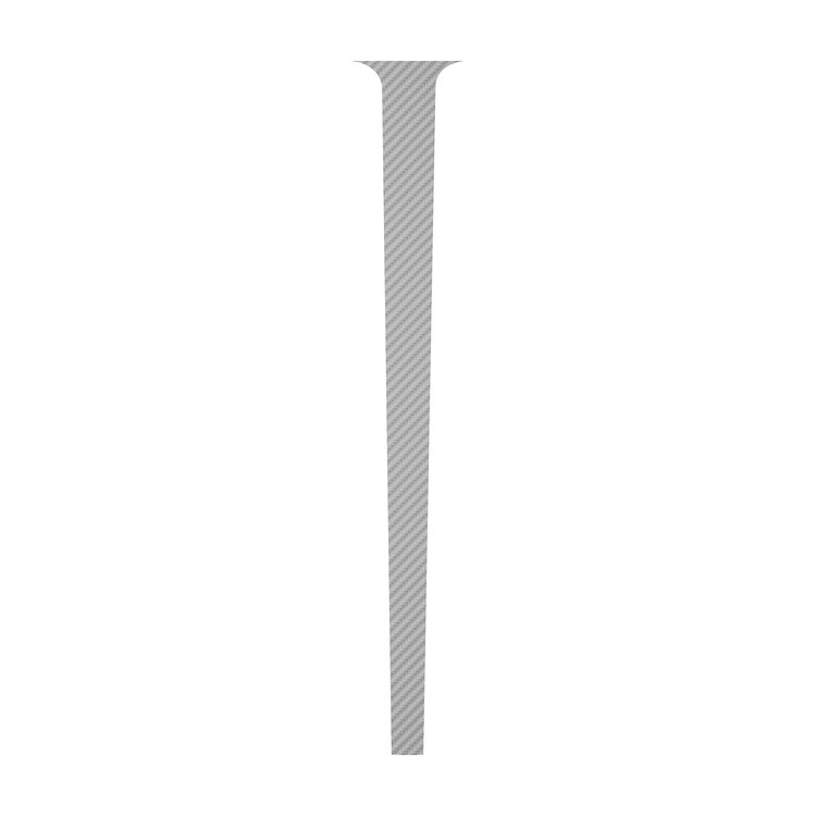 78404 Split Window Decal, 2014-2019 Chevy Corvette, Silver Carbon Fiber W/O Emblem