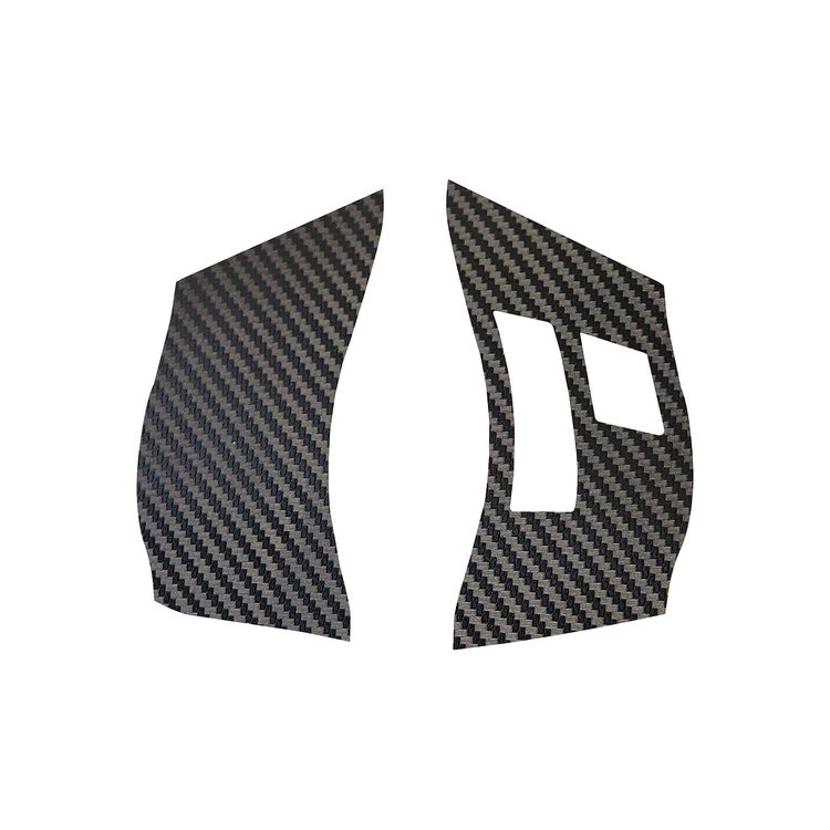 78763 Steering Wheel Decal, 2005-2013 Chevy Corvette, Black Carbon Fiber No Bluetooth Yes Radio Buttons