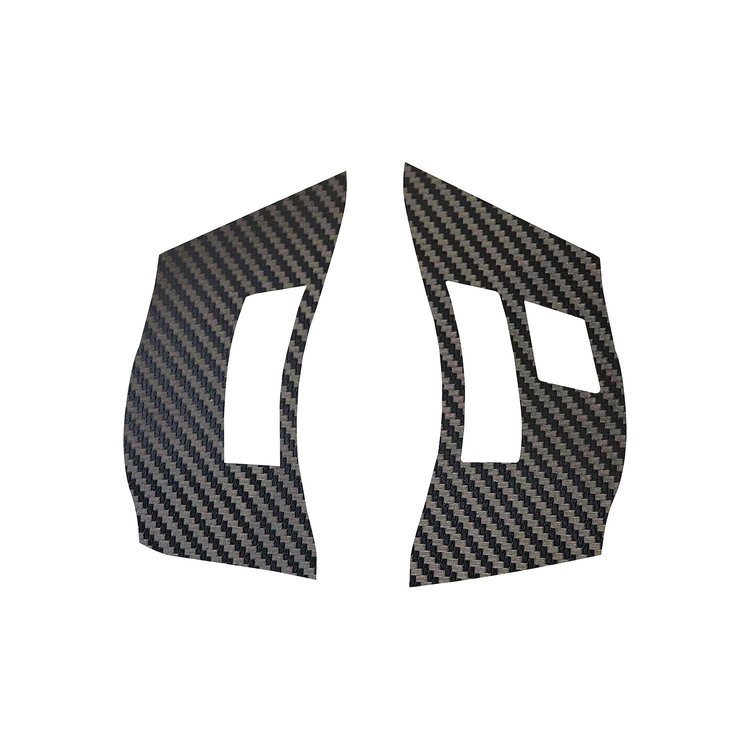 78764 Steering Wheel Decal, 2005-2013 Chevy Corvette, Black Carbon Fiber Yes Bluetooth Yes Radio Buttons