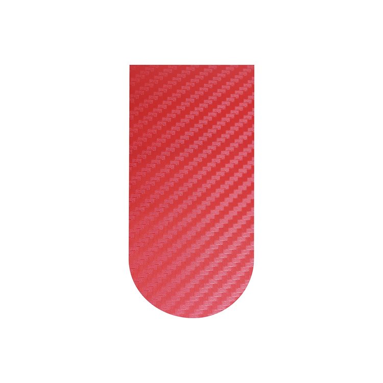 78794 Auto Shift Knob Cap Overlay Decal, 2006-2013 Chevy Corvette, Red Carbon Fiber