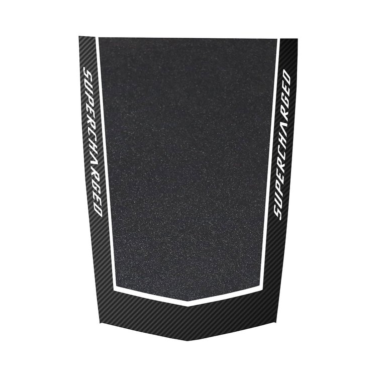 78883 2-Tone Stinger Stripe, 2014-2019 Chevy Corvette, Gloss Carbon Fiber Gloss Carbon Flash W/ Supercharged