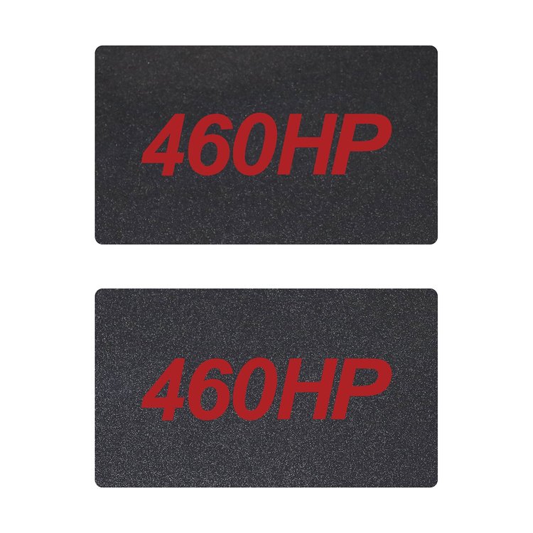 78953 Airbag Warning Cover, 2014-2019 Chevy Corvette, Pair Carbon Flash Gloss Red 460HP
