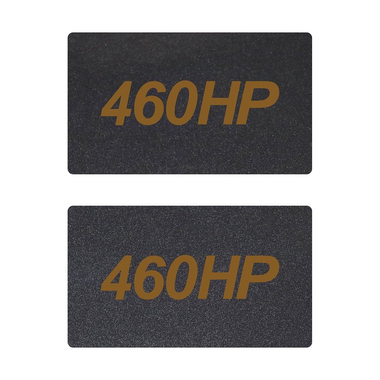 78955 Airbag Warning Cover, 2014-2019 Chevy Corvette, Pair Carbon Flash Gold 460HP
