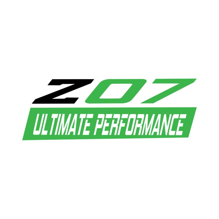 79268 Spoiler Z07 Large Decal, 2005-2019 Chevy Corvette, Gloss Black Z Matte Lime Green 07 W/ Ult, Perf Script