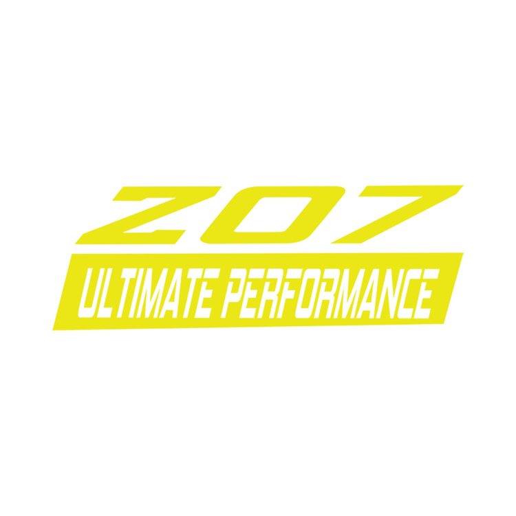 79306 Spoiler Z07 Large Decal, 2005-2019 Chevy Corvette, Gloss Yellow Z Gloss Yellow 07 W/ Ult, Perf Script