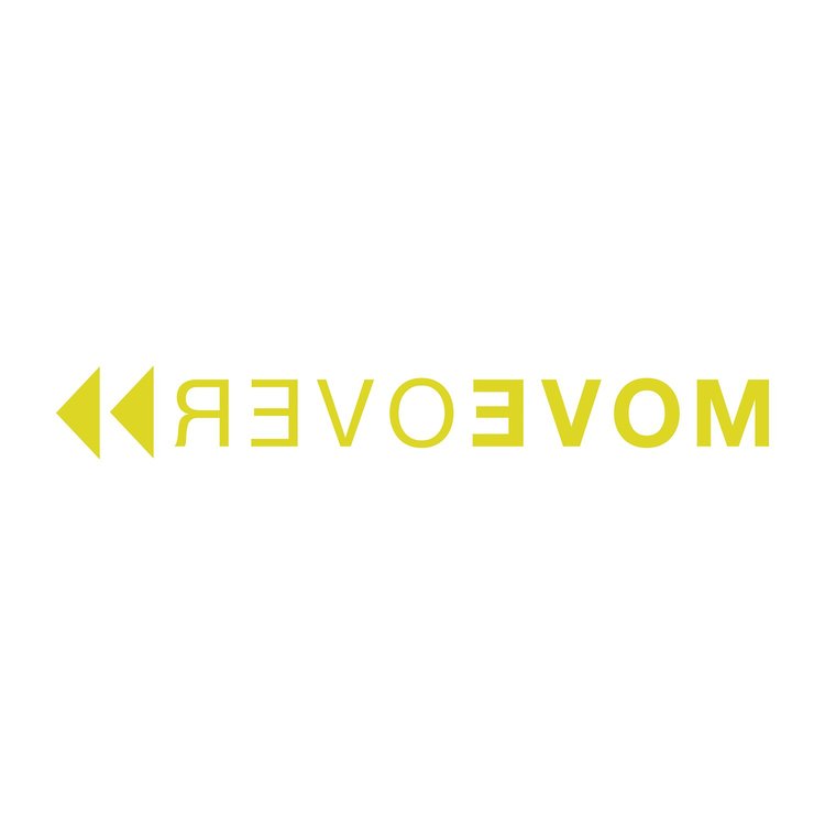 79704 MOVE OVER Script Windshield Banner Decal, 1953-2023 Chevy Corvette, 40 inch Matte Yellow
