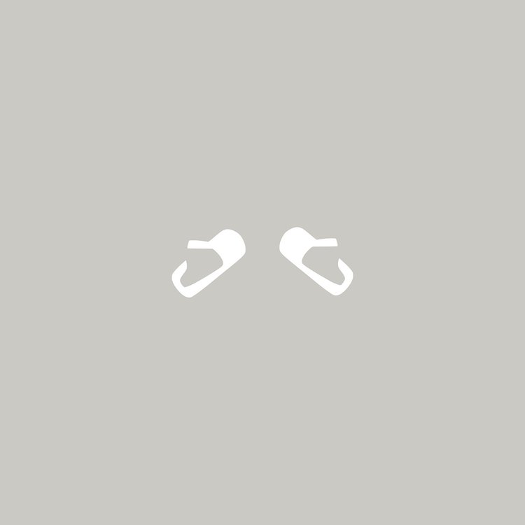 79925 Vinyl Door Button Decal Set, 2014-2019 Chevy Corvette, Pair, Gloss White