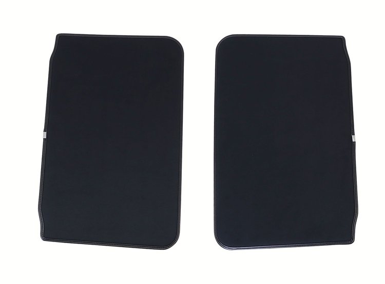 C12689 T-Top Sun Shades, 1982-1992 Chevy Camaro, Black