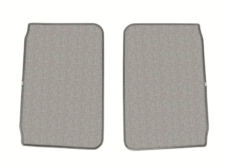 C12690 T-Top Sun Shades, 1982-1992 Chevy Camaro, Light Gray