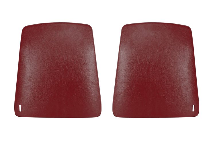 C9038 Seat Back Panels, 1967-1969 Chevy Camaro, Red