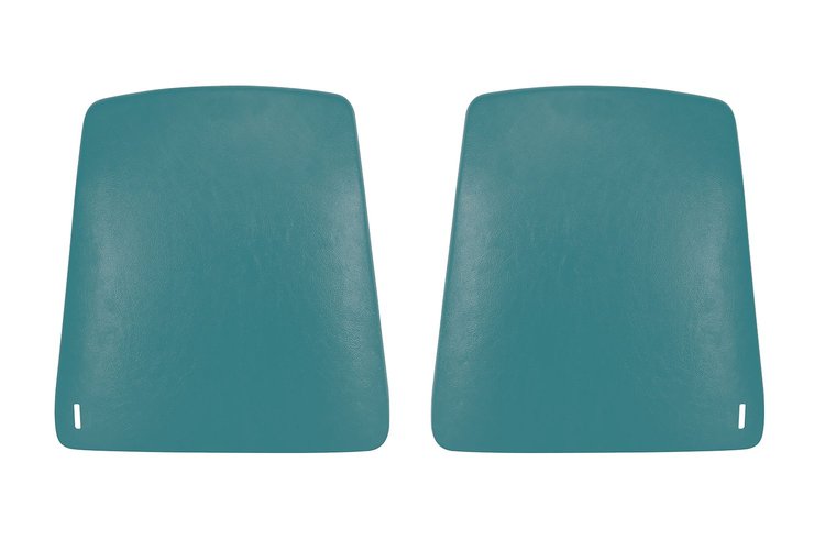 C9051 Seat Back Panels, 1967-1968 Chevy Camaro, Aqua/Turquoise