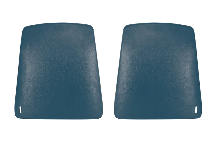 C9053 Seat Back Panels, 1968-1968 Chevy Camaro, Medium Blue
