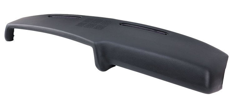 CH814700 Dash Pad W/Mono Speaker Cutouts, 1970-1972 Chevy Chevelle, Black