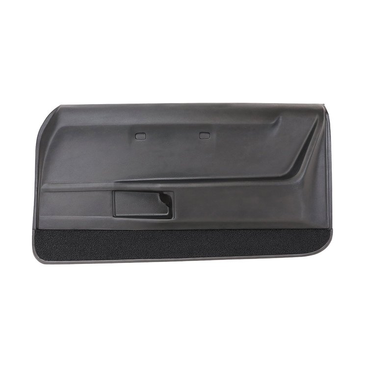 F440120 Deluxe Front Door Panel W/O Trim, 1968-1969 Pontiac Firebird, Black, Right/Passenger
