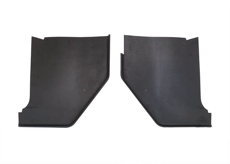 FL1676 Kick Panels, 1962-1965 Ford Fairlane, Black