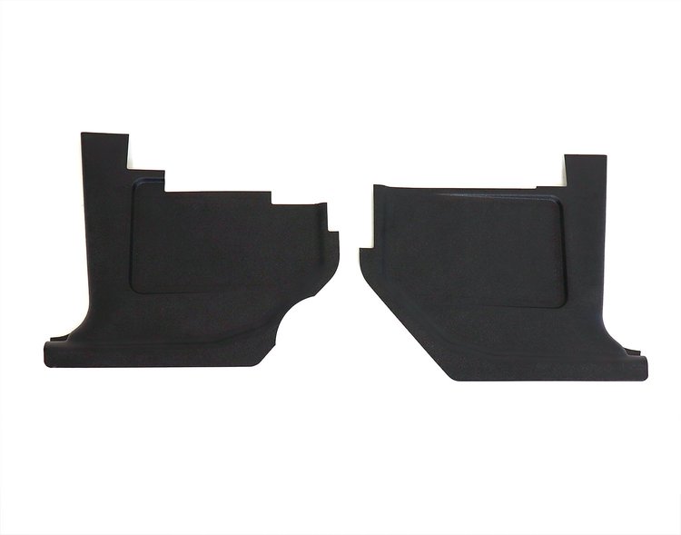 FL1677 Kick Panels, 1966-1967 Ford Fairlane, Black