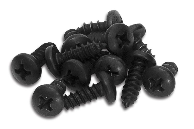K1003 Weatherstrip Screw Set, 1968-1972 Chevy Corvette, Windshield Pillar Post, 12 Piece