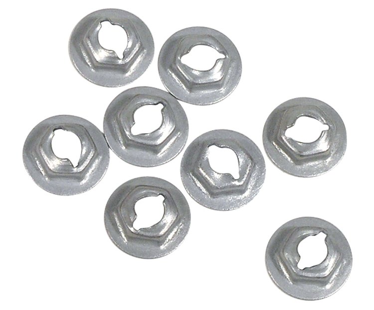 K1023 Side Marker Light Speednut Set, 1970-1973 Chevy Corvette, 8 Piece