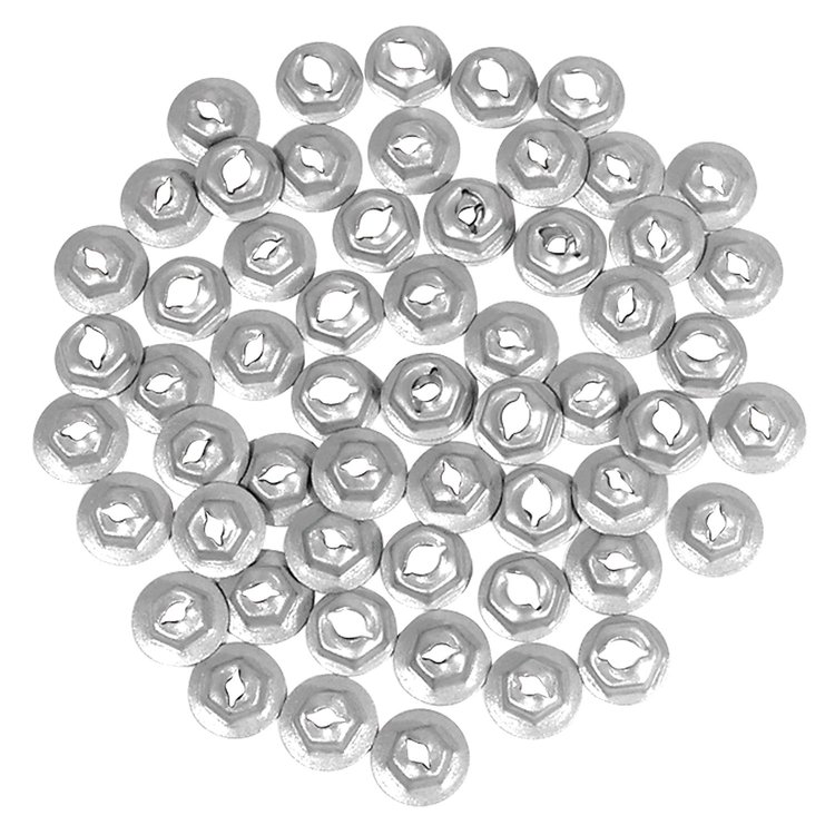 K1024 Emblem Speednut Kit, 1958-1958 Chevy Corvette, 60 Piece