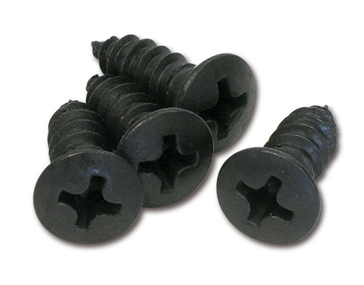 K1045 Door Panel Clip Screw Set, 1968-1977 Chevy Corvette, 4 Piece