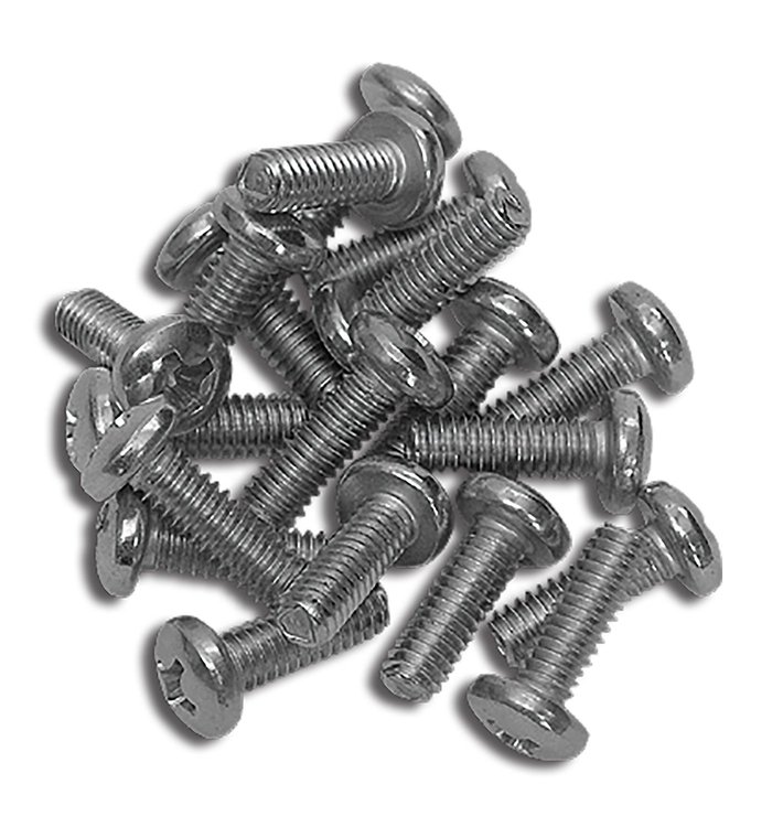 K1046 Headlight Adjuster & Insulator Screws, 1963-1982 Chevy Corvette, 20 Piece Set