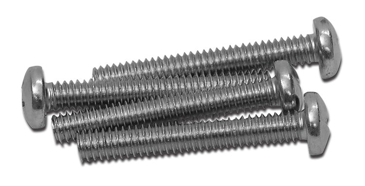 K1055 Armrest Bolts, 1962-1964 Chevy Corvette, 4 Piece Set