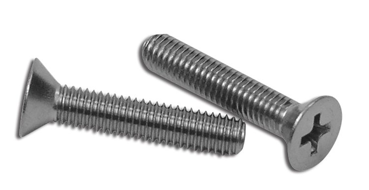 K1058 Shift Console Screws, 1956-1962 Chevy Corvette, 2 Piece Set
