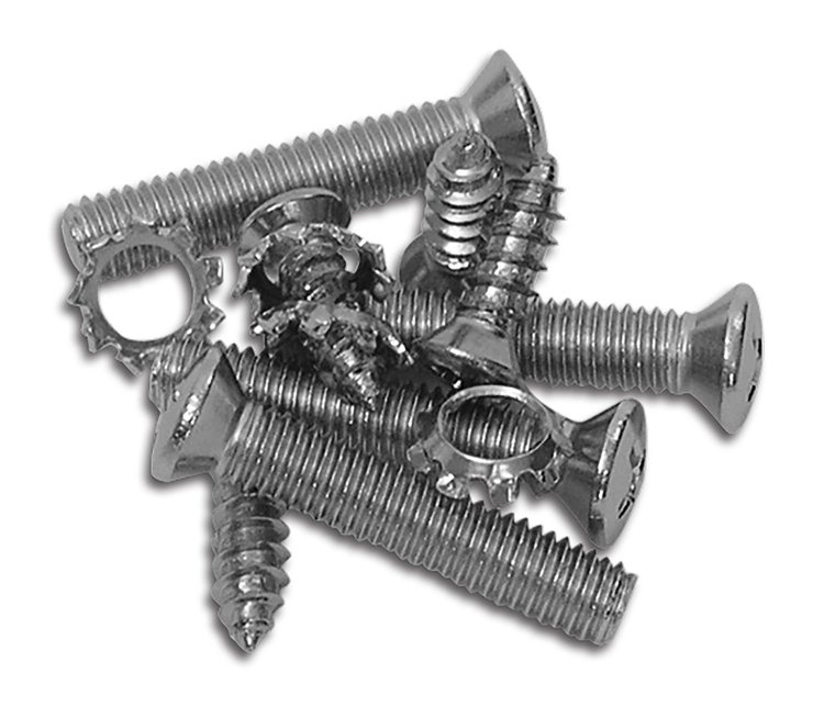 K1062 Windshield Frame Screw Set, 1956-1962 Chevy Corvette