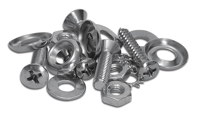 K1064 Package Tray Screws, 1959-1962 Chevy Corvette, 19 Piece