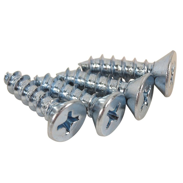 K1066 Armrest Pad Screws, 1962-1964 Chevy Corvette, 4 Piece Set