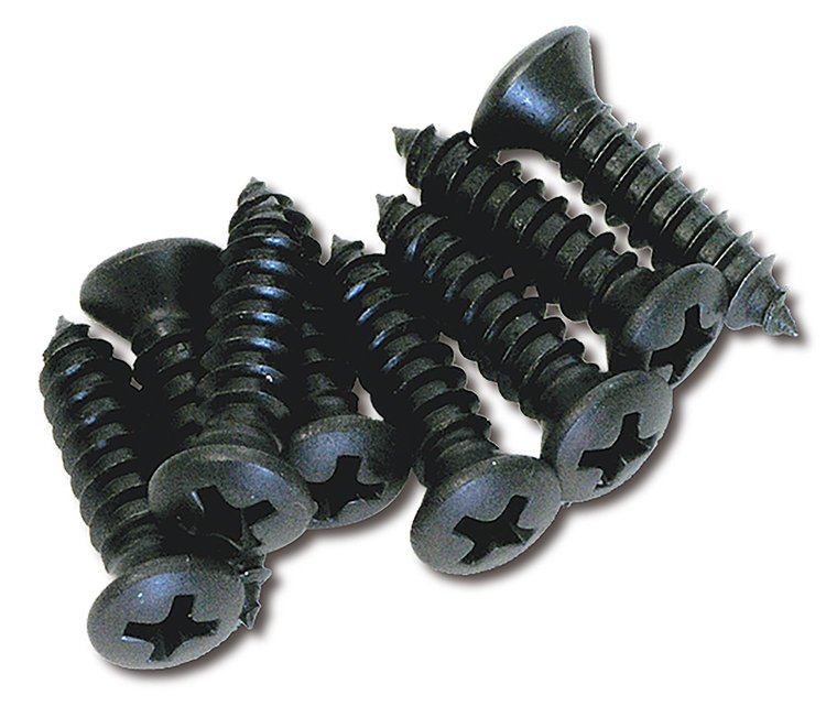 K1072 Sill Plate Screw Set, 1968-1977 Chevy Corvette, 8 Piece