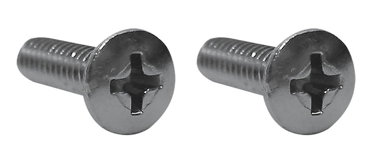 K1073 Inside Mirror Support To Windshield Header Screws, 1963-1967 Chevy Corvette