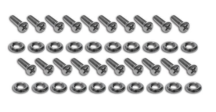 K1074 Door Panel Screw Set, 1963-1964 Chevy Corvette, 40 Piece