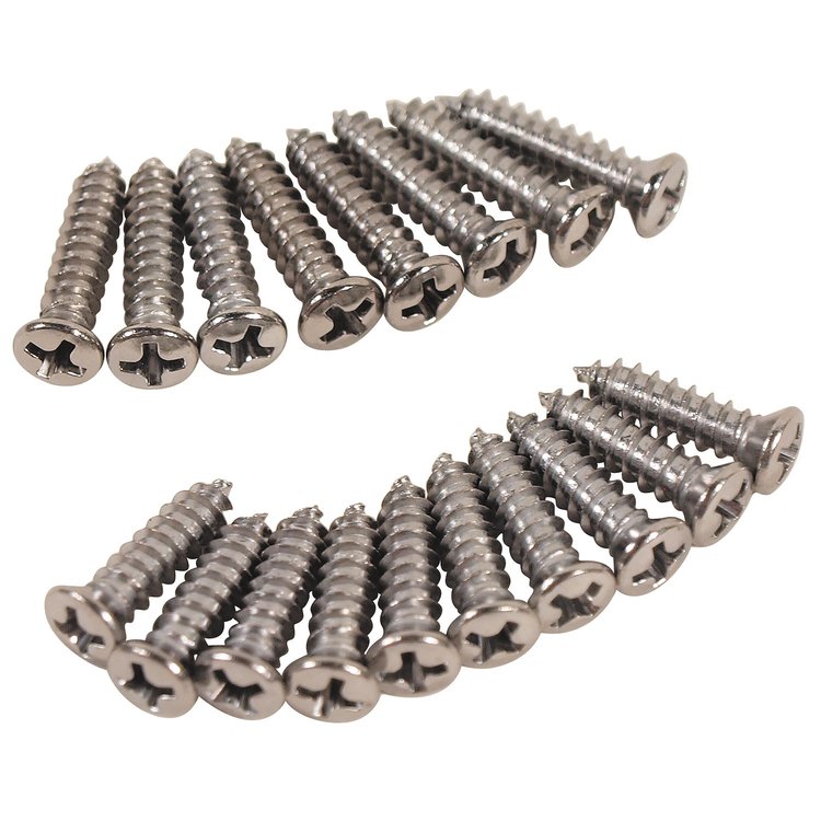K1075 Shift Console Screws, 1963-1963 Chevy Corvette, 18 Piece Set