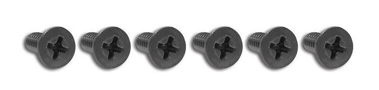 K1083 Steering Wheel Mount Screws, 1963-1982 Chevy Corvette, 6 Piece, Except 1976
