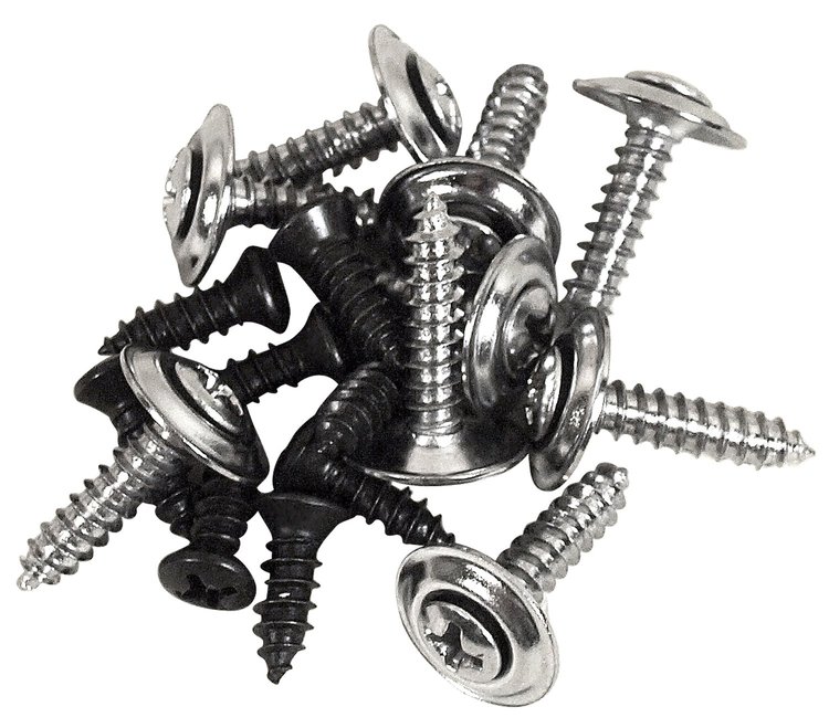 K1103 Rear Compartment Unit Master Frame Screws, 1968-1979 Chevy Corvette, 13 Piece