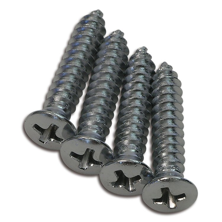 K1111 Seat Back Screws, 1968-1978 Chevy Corvette, 4 Piece Set