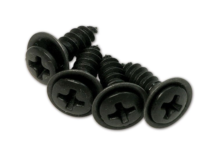 K1112 Shift Boot Screws, 1968-1976 Chevy Corvette, 4 Piece Set
