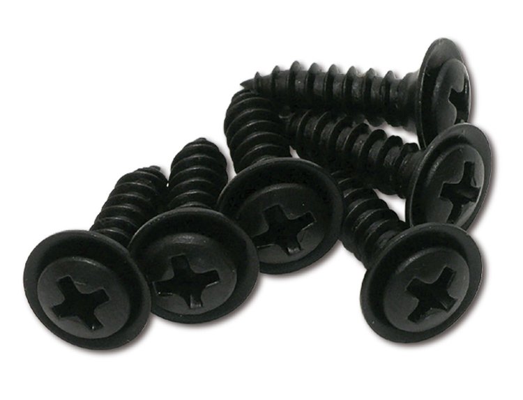 K1113 Windshield Trim Molding Screws, 1968-1976 Chevy Corvette, 6 Piece