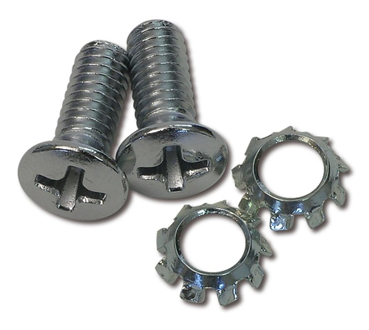 K1115 Door Latch Handle Screws, 1968-1977 Chevy Corvette, 4 Piece Set
